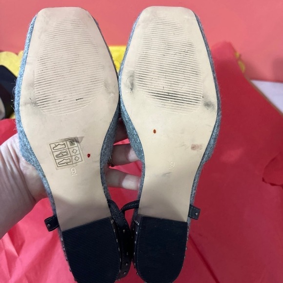 Anthropologie felt heels - Picture 4 of 4